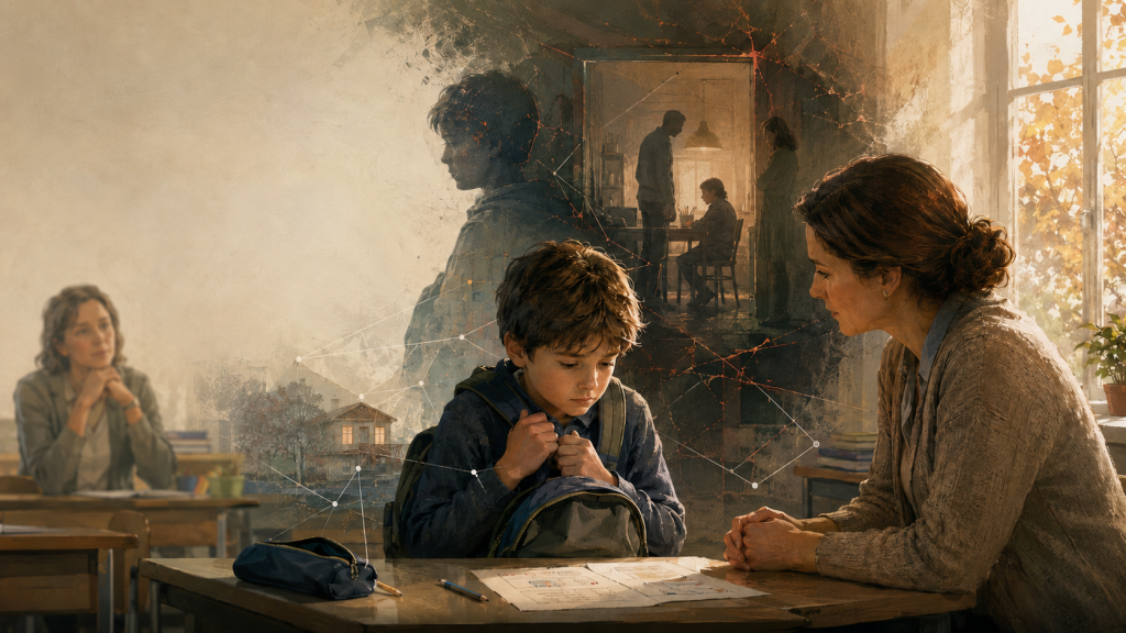 Trauma chez l’enfant : regarder au-delà du comportement